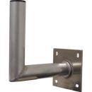 ARDEBO.de - Wandhalter für Offsetspiegel Alu-Natur, 250mm Wandabstand