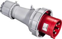 ARDEBO.de - CEE-St. 63A, 5p.6h, 400V, IP67 vernickelt 