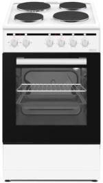 ARDEBO.de PKM EH4-50KPQ EEK: A Standherd, 48 L, Vollglasinnentüre, 2 Glasschichten, Gehäusekühlung, Tropfschale, Grillrost, weiß