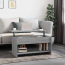 Couchtisch Grau Sonoma 102x50x52,5 cm Holzwerkstoff