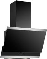 ARDEBO.de Bomann DU 7610 G EEK: B Kopffreihaube, 59,5 cm breit, 316m³/h, Randabsaugtechnik, 3 Leistungsstufen, schwarz/Edelstahl (776101)