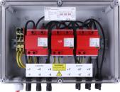 ARDEBO.de Dehn DCU 2 YPV 1+2 1200 3M 1S MC4 FM GAK Typ 1+2 im Gehäuse IP65 f. PV-Anl. 3MPPT mit je 1 String b. 1200V DC (900988)