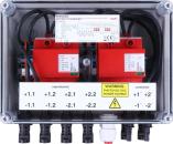 ARDEBO.de Dehn DCU 2 YPV 1+2 1200 2M 1S MC4 GAK Typ 1+2 im Gehäuse IP65 für PV-Anl. 2MPPT mit je 1 String bis 1200V DC (900986)