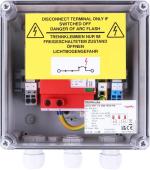 ARDEBO.de Dehn DCU 2 YPV 1+2 1000 1M 2S FM GAK im Gehäuse IP65 f. PV-Anl. 1 MPPT und 2 Strings b. 1000V DC (900975)