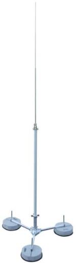 ARDEBO.de Dehn FM D50 16 10 3900 GFK AL DBS KB STTZN Fangmast 50 f. HVI-light-Leitung SET m. Dreibeinstativ L 3900mm (819385)