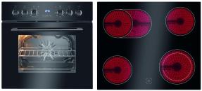 ARDEBO.de Bomann EHBC 7938 sw Einauherd-Set, 59,5 cm breit, 57 L, mit Glaskeramikkochfeld, 9 Backofen-Funktionen, schwarz