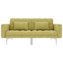 ARDEBO.de - Schlafsofa Grün Stoff