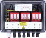 ARDEBO.de Dehn DCU 2 YPV 1100 3M 1S MC4 FM GAK Typ 2 im Gehäuse IP65 f. PV-Anl. 3MPPT mit je 1 String b. 1100V DC (900931)