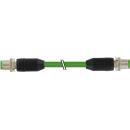 ARDEBO.de Murr 7000-44511-7960500 Sensor-Aktor-Kabel, M12 St. 0° D-kodiert, geschirmt, PUR 1x4xAWG22, 5m