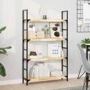 ARDEBO.de - Schweberegale 2 Stk. 80x20x4 cm Massivholz Akazie Unbehandelt