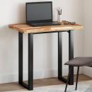ARDEBO.de - Tischplatte Rechteckig 100x50x4 cm Massivholz Akazie