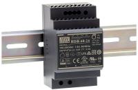 ARDEBO.de OPUS MEAN WELL REG Netzteil HDR-60-48, 48 V DC, 1,25 A, inkl. DC-Anschlusskabel mit Stecker auf offenes Ende (563.926)
