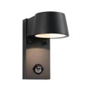 ARDEBO.de Paulmann LED Außenwandleuchte Capea Bewegungsmelder IP44 96x153mm 3000K 6W 500lm 230V, Aluminium, anthrazit (94453)