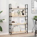ARDEBO.de - Schweberegale 3 Stk. 80x20x2 cm Massivholz Akazie Unbehandelt