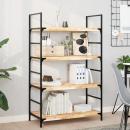 ARDEBO.de - Schweberegale 4 Stk. 60x40x4 cm Massivholz Akazie Unbehandelt