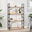 ARDEBO.de - Schweberegale 3 Stk. 80x20x2 cm Massivholz Akazie Ölbehandelt