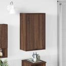 ARDEBO.de - Badezimmer Schrank Braune Eiche 39 x 23,5 x 65 cm Holzwerkstoff