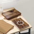 ARDEBO.de - Dekorplatten 150 pcs Altholz 15 x 21 x 0.3 cm Holzwerkstoff