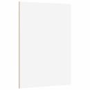 ARDEBO.de - Dekorpaneele 12 pcs Weiß 21 x 30 x 0.3 cm Holzwerkstoff