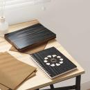 ARDEBO.de - Dekorpaneele 12 pcs Schwarze Eiche 21 x 30 x 0.3 cm