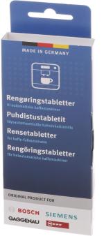 ARDEBO.de Bosch Siemens 00312001 Reinigungstabletten, Reinigungstabletten für Kaffeevollautomaten, Passend für alle Kaffeevollautomaten und Thermokannen