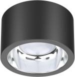 ARDEBO.de EVN LED Deckenanbau, rund, IP54, 200-240V, 13W, 3000K-5700K, 1120-1290lm, anthrazit (ALG54131525)
