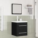 ARDEBO.de - Badezimmermöbel Set 2 pcs Eiche handwerklich 41 x 38.5 x 48 cm