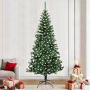 ARDEBO.de - KünstlicherWeihnachtsbaum Grün 240cm PVC