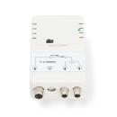 ARDEBO.de - CATV-Verstärker | Verstärkung dBi (bei Antennenkabel): 25 dB | 47 - 694 MHz | Anzahl der Ausgänge: 2 | Verstärkungsregelung | Weiss