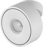 ARDEBO.de EVN MIRAS F Deckenanbau, IP20, 200-240V, 10,4W, 3000K, 1083lm, CRI90, dreh-/schwenkbar, rund, weiß (DS20100102)