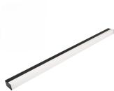 ARDEBO.de EVN FLAT MIRROR LED Spiegelleuchte, 1200mm, IP44, 220-240V/AC/DC, 32W, 34W, 36W, 38W, 3000K, 4000K, 5700K, 3907-4798lm, schwarz (SL44380925)