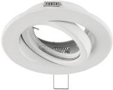 ARDEBO.de EVN Deckeneinbau, rund, schwenkbar, IP20, GU10, max. 50W, 230V, weiß (527001)