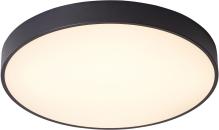 ARDEBO.de EVN DROP DOWN LED Deckenanbau, rund, IP20, 220-240V/AC/DC, 85W, 3000K, 4000K, 6800lm, 7055lm, schwarz (DDT800925)