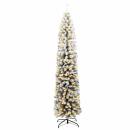 ARDEBO.de - Schlanker Weihnachtsbaum Grün 55 x 55 x 210 cm