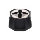 ARDEBO.de Wiska MagikNUT 25 BK EMV-Gegenmutter, Kunststoff, M25, schwarz (10111062)