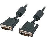 ARDEBO.de EFB-Elektronik DVI 24+1 Dual Link Anschlusskabel, Länge 3m, schwarz (K5434.3)