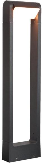 ARDEBO.de EVN LED Wegeleuchte, schwenkbar, IP54, 100-240V, 6W, 3000K, 550lm, 650mm, anthrazit (PL54150602)