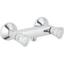 ARDEBO.de GROHE Costa Brausebatterie, Wandmontage, eigensicher, chrom (26330001)