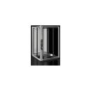 ARDEBO.de Rittal VX 5303.124 VX IT Netzwerk-/Serverschrank standard, BHT: 800x1200x800 mm, 24 HE, Aluminium-Sichttür geschlossen vorne, 180°-Scharniere