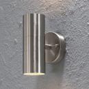 ARDEBO.de Konstsmide Modena Halogenspot, 230 V, 2x35 W, edelstahl (7571-000)