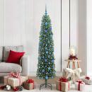 ARDEBO.de - Künstlicher Weihnachtsbaum mit 300 LEDs mit Ständer Grün 180 cm