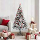 ARDEBO.de - Künstlicher Weihnachtsbaum mit 150 LEDs mit Ständer Grün 150 cm