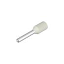 ARDEBO.de Weidmüller H0, 75/14 WS Aderendhülse, 0,75 mm², 8 mm, weiß, 500 Stück (0462900000)