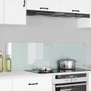 ARDEBO.de - Küchenrückwand 2 pcs Weiß 70 x 40 x 0.8 cm Gehärtetes Glas