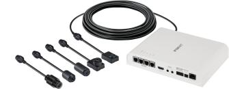 ARDEBO.de Hanwha Vision 2MP x 4CH Remote-Head-Kamera, HDMI - Single/Quad-View-Unterstützung, WDR 120dB, weiß (PNM-9000QB)