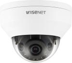 ARDEBO.de Hanwha Vision 5MP H.265 NW IR Dome Kamera, Max. 5 Megapixel (2592x1944) Auflösung 2.8mm Festbrennweite weiß (QNV-8010R)