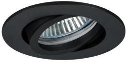 ARDEBO.de Brumberg PAYTON-R LED-Einbaustrahler 350mA, 3W, 310 lm, 3000K, rund, schwenkbar, schwarz (12373083)