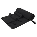 ARDEBO.de - Sporthandtuch Set 3 pcs Schwarz Polyester und Polyamid