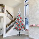 ARDEBO.de - Weihnachtskugel-Set 4 pcs Rot