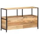 ARDEBO.de - Sideboard 110x35x65 cm Massivholz Mango